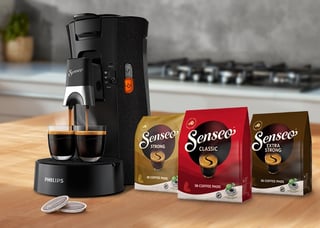 senseo select machine strong classic extra strong